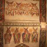 ...presenta miniature dai colori vivaci e sgargianti spesso ispirate a quelle del suo �fratello maggiore�, l�Exultet I